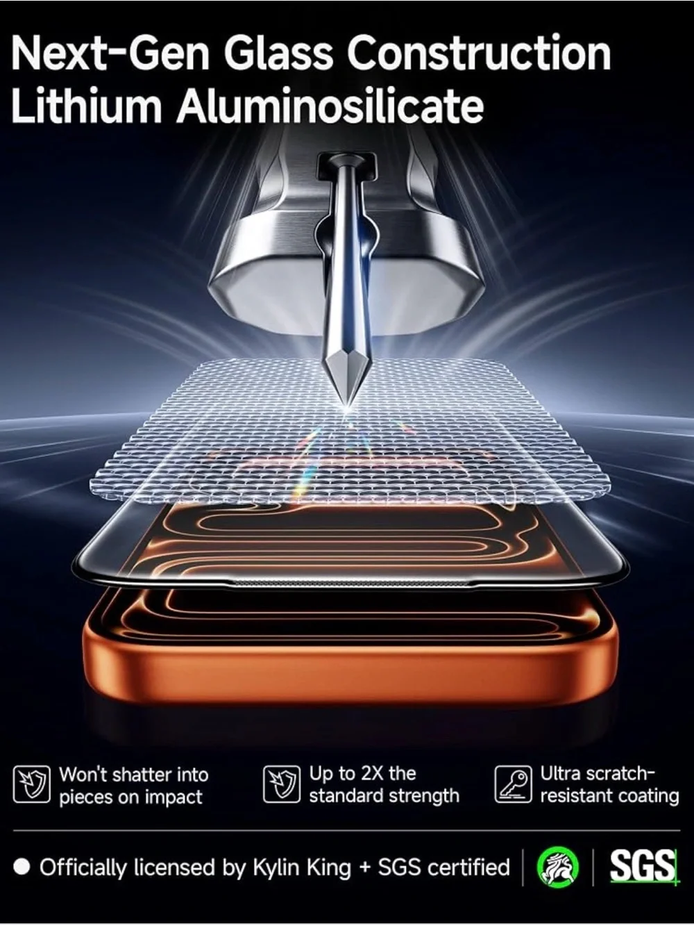 Smart devil tempered glass